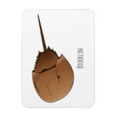 Magnet Flexible Horseshoe crab (Vertical)
