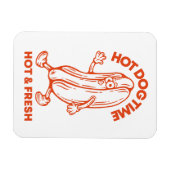 Magnet Flexible Hot Dog Time (Horizontal)