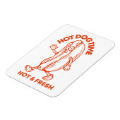 Magnet Flexible Hot Dog Time (Côté Gauche)