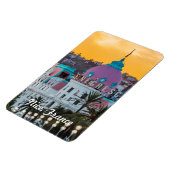 Magnet Flexible Hôtel de luxe célèbre Hotel Negresco à Nice France (Côté Gauche)