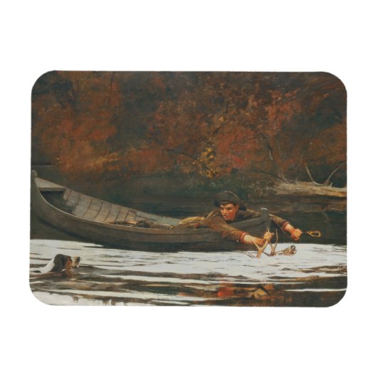 Magnet Flexible Hound and Hunter, 1892 (huile sur toile) (Horizontal)