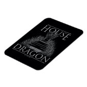 Magnet Flexible HOUSE of the Dragon | Iron Throne Graphic (Côté Gauche)