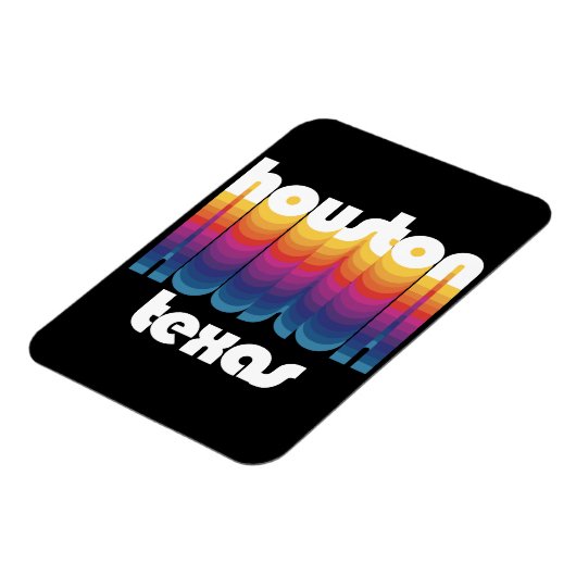 Magnet Flexible Houston, Texas (Côté Gauche)