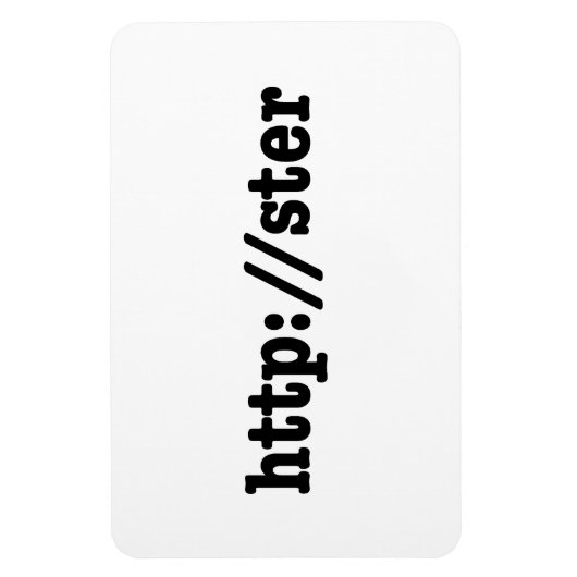 Magnet Flexible http://ster / code html (Vertical)