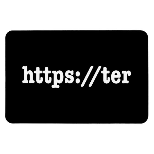 Magnet Flexible https://ter / code html (Horizontal)
