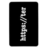 Magnet Flexible https://ter / code html (Vertical)