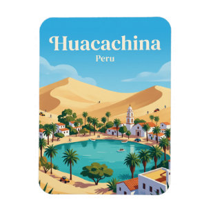Magnet Flexible Huacachina Pérou