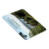 Magnet Flexible Hudson River de Vanderbilt Mansion, Hyde Park, NY (Côté Droit)