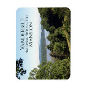 Magnet Flexible Hudson River de Vanderbilt Mansion, Hyde Park, NY (Vertical)