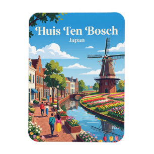 Magnet Flexible Huis Ten Bosch Japon