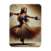 Magnet Flexible Hula Dancer Hawaii (Vertical)