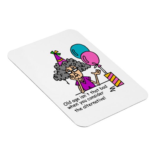Magnet Flexible Humour alternatif d'anniversaire (Côté Droit)