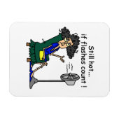 Magnet Flexible Humour de bouffée de chaleur (Horizontal)