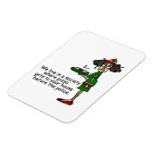 Magnet Flexible Humour de livraison de pizza (Côté Gauche)