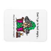 Magnet Flexible Humour heure du coucher (Horizontal)