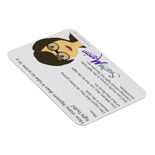 Magnet Flexible Humour Hipster (Côté Droit)