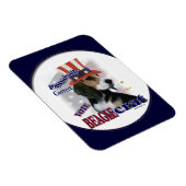 Magnet Flexible Humour politique beagle (Côté Droit)