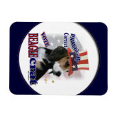 Magnet Flexible Humour politique beagle (Horizontal)