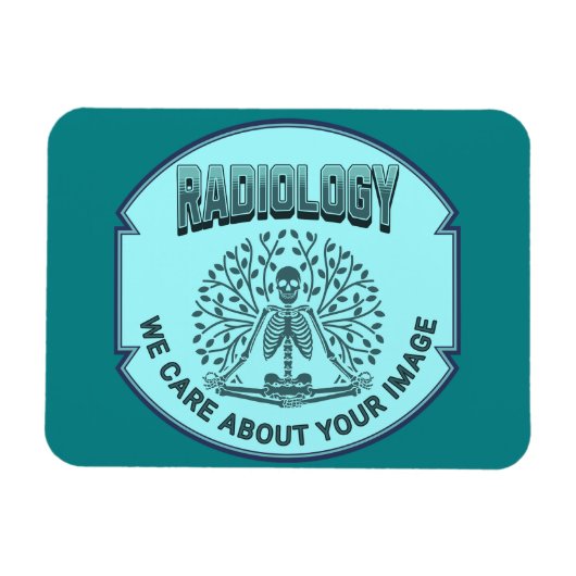Magnet Flexible Humour radiologique - Votre image compte (Horizontal)