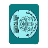 Magnet Flexible Humour radiologique - Votre image compte (Vertical)