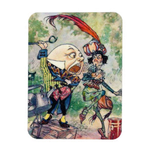 Magnet Flexible Humpty Dumpty au pays des merveilles