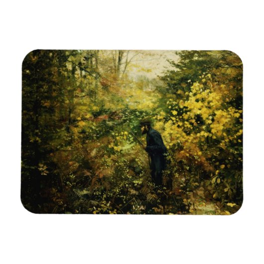 Magnet Flexible Hunter in the Forest (par H.A. Brendekilde) (Horizontal)