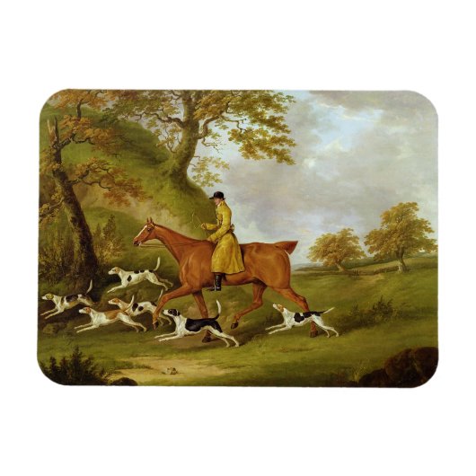 Magnet Flexible Huntsman et Hounds, 1809 (huile sur toile) (Horizontal)