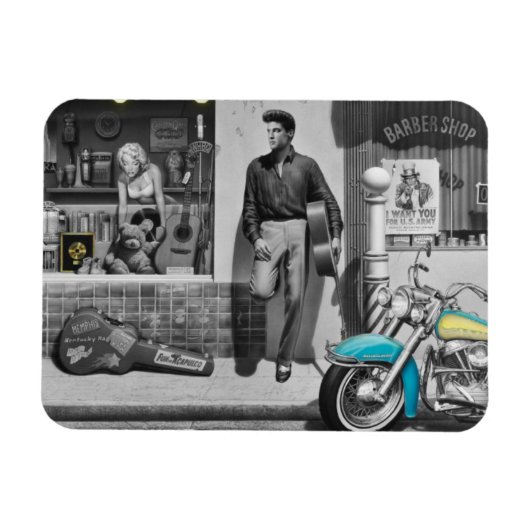 Magnet Flexible HWY 51 Argent (Horizontal)