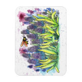 Magnet Flexible Hyacinthe de raisin (Vertical)
