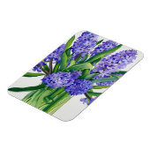 Magnet Flexible Hyacinthes bleus (Côté Gauche)