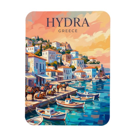 Magnet Flexible Hydra, Grèce Grèce (Vertical)