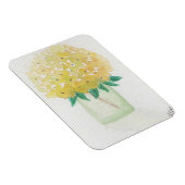 Magnet Flexible Hydrangée jaune (Côté Droit)