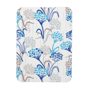 Magnet Flexible Hydrangée légère et aérée Motif floral