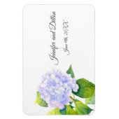 Magnet Flexible Hydrangée rectangulaire  (Vertical)