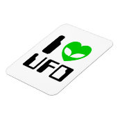 Magnet Flexible I Alien Heart UFO (Côté Gauche)