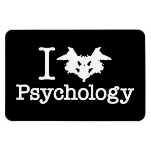 Magnet Flexible I Coeur (Rorschach Inkblot) Psychologie