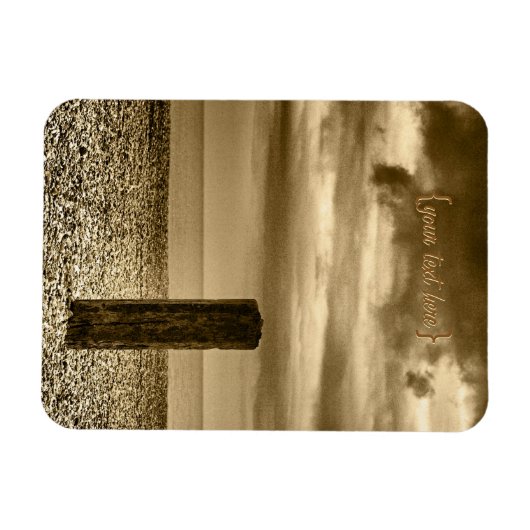 Magnet Flexible I Have Time - méditation côtière (Horizontal)