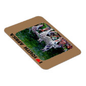 Magnet Flexible I Heart Afrique du Sud Zebra Aloe (Côté Droit)