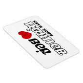 Magnet Flexible I Heart (Love) Khon Kaen, Isan, Thaïlande (Côté Droit)