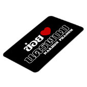 Magnet Flexible I Heart (Love) Nakhon Phanom, Isan, Thaïlande (Côté Gauche)