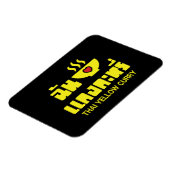 Magnet Flexible I Heart (Love) Thai Yellow Curry (Côté Gauche)