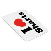 Magnet Flexible I Heart Sharts (Côté Droit)