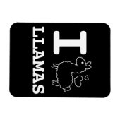 Magnet Flexible I Llama Llamas (Horizontal)