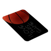 Magnet Flexible I Love Basketball Close Up (Côté Droit)