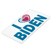 Magnet Flexible I Love Biden (Côté Gauche)