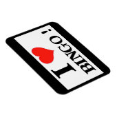 Magnet Flexible I Love Bingo (Côté Droit)