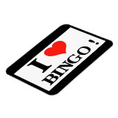 Magnet Flexible I Love Bingo (Côté Gauche)