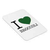 MAGNET FLEXIBLE I LOVE BROCCOLI (Côté Droit)