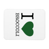 MAGNET FLEXIBLE I LOVE BROCCOLI (Horizontal)
