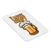 Magnet Flexible I Love Craft Beer (Côté Droit)